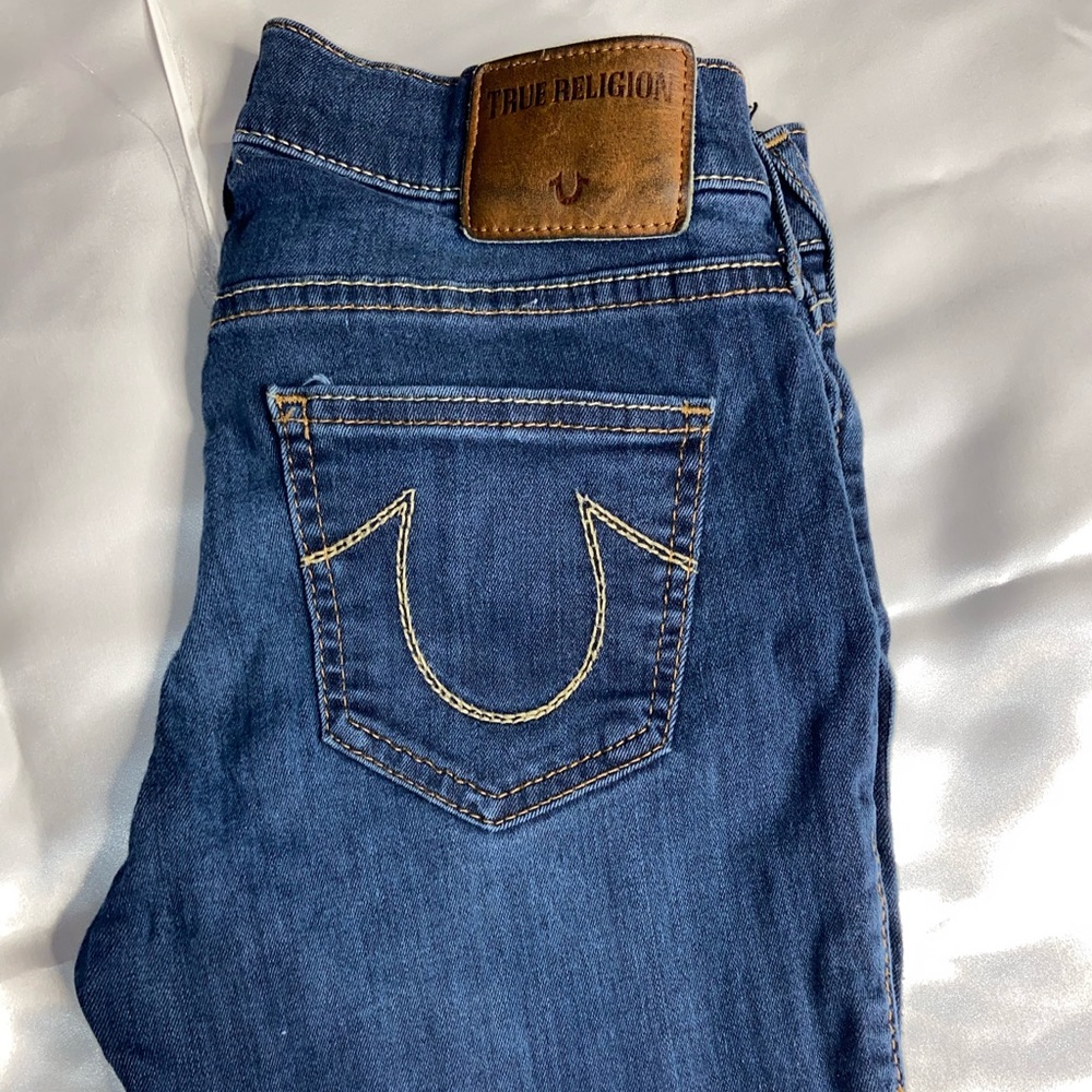 True Religion Skinny Jeans - Dark Washed